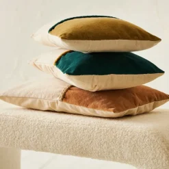 Fabrique de Styles Coussins Et Housses*Housse de coussin en coton et beige 50x30cm - Manarola