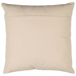 Fabrique de Styles Coussins Et Housses*Housse de coussin en coton écru et palmiers émeraude 45x45cm - Mocoa