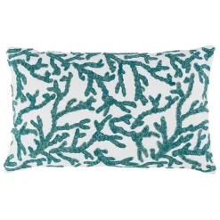 Fabrique de Styles Coussins Et Housses*Housse de coussin en coton corail 50x30cm - Estran