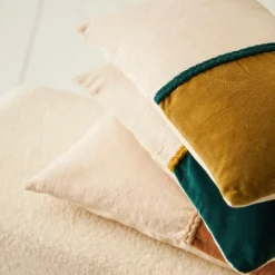 Fabrique de Styles Coussins Et Housses*Housse de coussin en coton et beige 50x30cm - Manarola