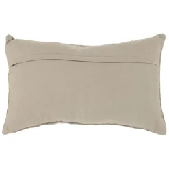 Fabrique de Styles Coussins Et Housses*Housse de coussin en coton gris et doré 50x30cm - Flocon