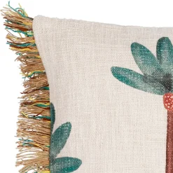 Fabrique de Styles Coussins Et Housses*Housse de coussin en coton et jute et écru 45x45cm - Patchuca