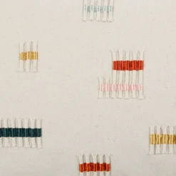 Fabrique de Styles Coussins Et Housses*Housse de coussin en coton brodée 50x30cm - Patchuca