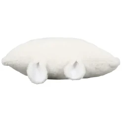 Enfant Fabrique de Styles Déco*Housse de coussin ourson en velours écru 45x45cm - Songes