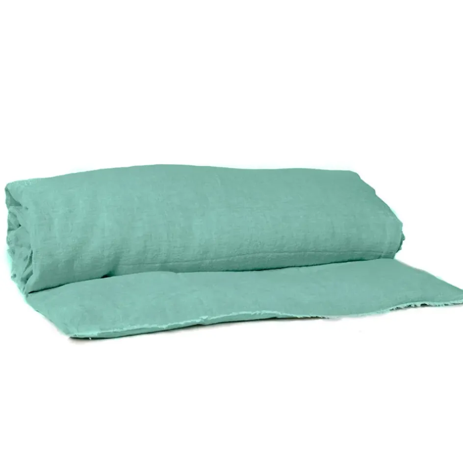 Fabrique de Styles Housses D'édredon*Housse d'édredon en lin et coton 85x200cm - Limy