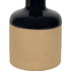 Fabrique de Styles Ustensibles De Cuisine*Huilier et vinaigrier en grès 27.5cl/17.5cl - Jade