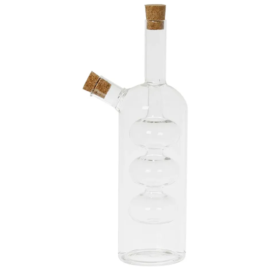 Fabrique de Styles Ustensibles De Cuisine*Huilier vinaigrier en verre borosilicate 25cl - Voidita