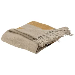 Fabrique de Styles Couvre-lits*Jeté de lit en lin 170x130cm - Hemlin