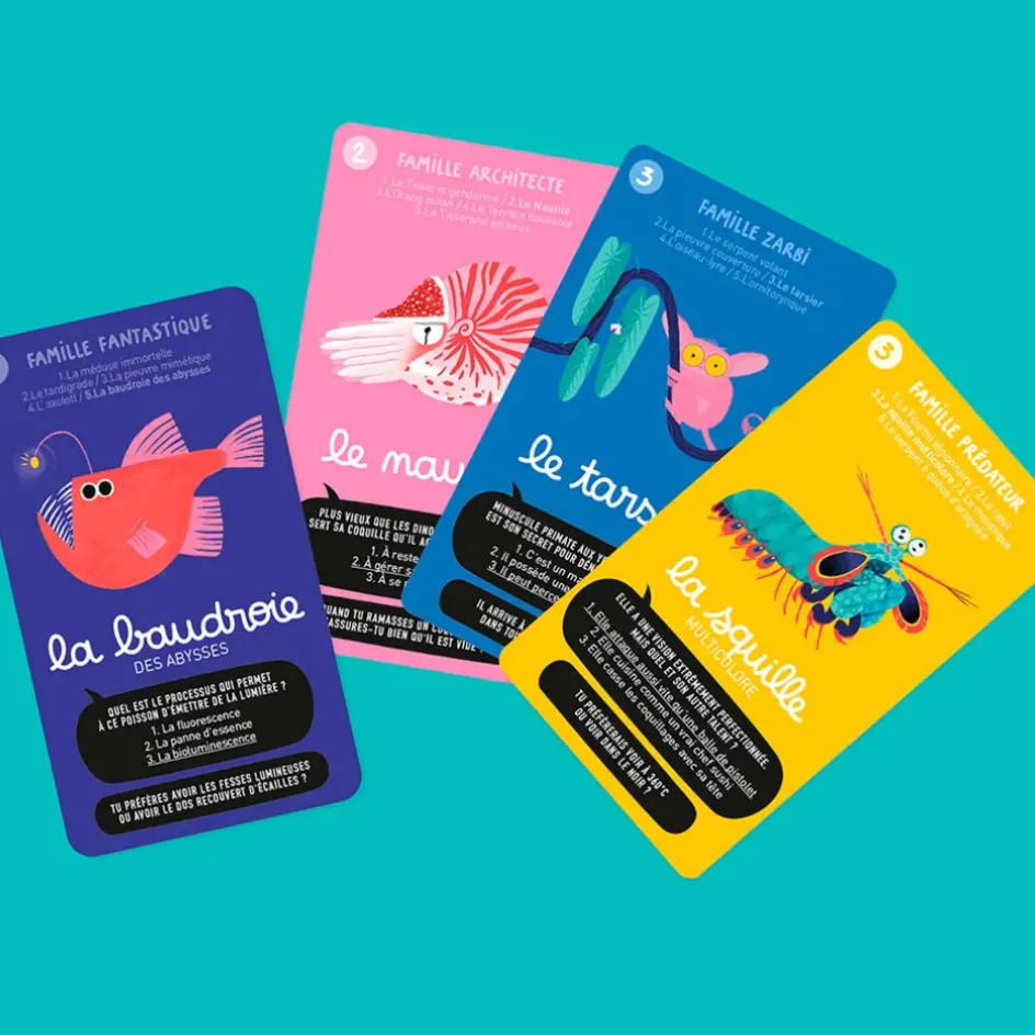 Fabrique de Styles Jeux*Jeu de 7 familles - super bestioles