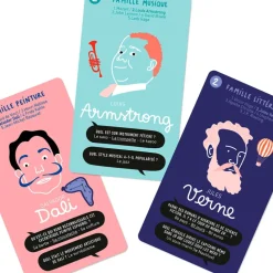 Fabrique de Styles Jeux*Jeu de 7 familles super artistes