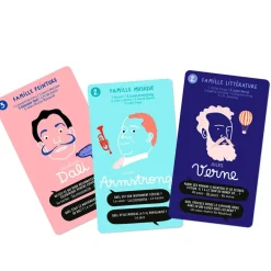 Fabrique de Styles Jeux*Jeu de 7 familles super artistes