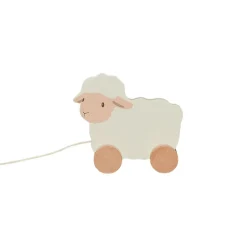 Enfant Fabrique de Styles Jouets*Jouet à tirer mouton en bois - Little Farm