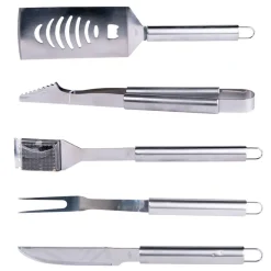 Fabrique de Styles Ustensibles De Cuisine*Kit Barbecue 5 ustensiles en inox