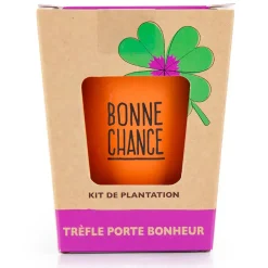 Fabrique de Styles Prêt À Pousser*Kit message bonne chance - trèfle à 4 feuilles