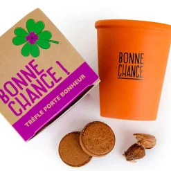 Fabrique de Styles Prêt À Pousser*Kit message bonne chance - trèfle à 4 feuilles