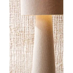 Fabrique de Styles Lampadaires*Lampadaire en coton et fer h130cm - Calypsa