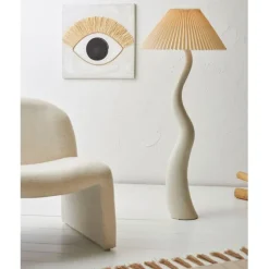 Fabrique de Styles Lampadaires*Lampadaire en céramique h125cm - Aurore