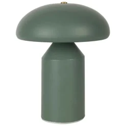 Fabrique de Styles Lampes À Poser*Lampe champignon tactile en fer vert h23cm - Arty