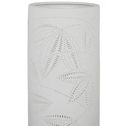 Fabrique de Styles Lampes À Poser*Lampe cylindre en porcelaine h24cm - palmea