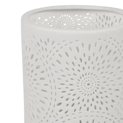 Fabrique de Styles Lampes À Poser*Lampe cylindre rosace en Porcelaine