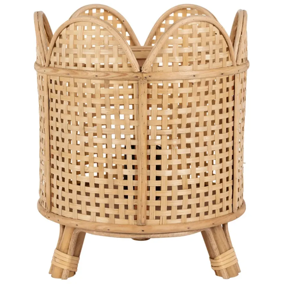 Fabrique de Styles Lampes À Poser*Lampe en bambou et sapin h30cm - Ladret