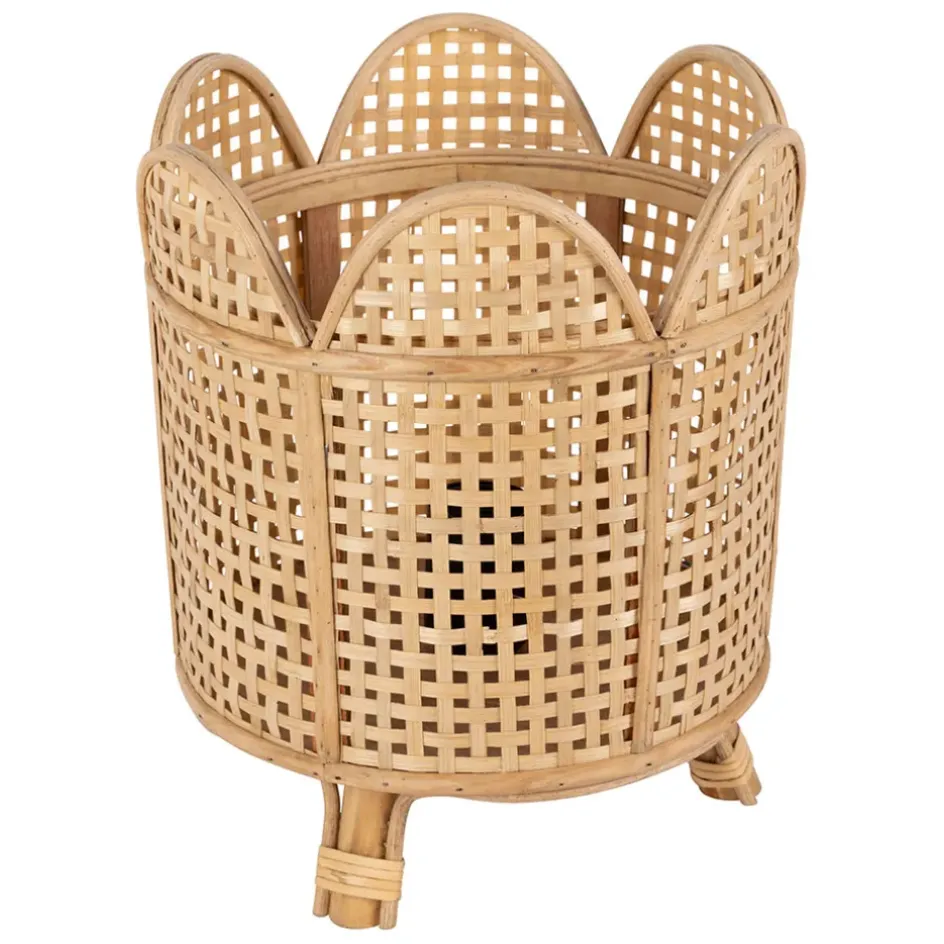 Fabrique de Styles Lampes À Poser*Lampe en bambou et sapin h30cm - Ladret