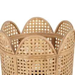 Fabrique de Styles Lampes À Poser*Lampe en bambou et sapin h30cm - Ladret