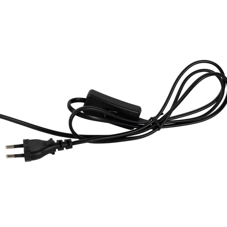 Fabrique de Styles Lampes À Poser*Lampe en bois d'hévéa et coton naturel et h24cm - Filen