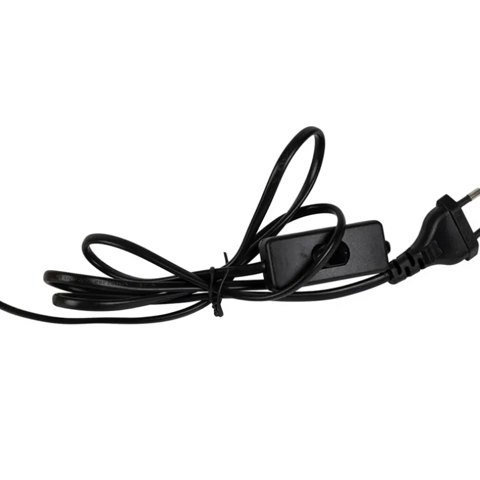 Fabrique de Styles Lampes À Poser*Lampe en bois d'hévéa et coton naturel et h24cm - Filen