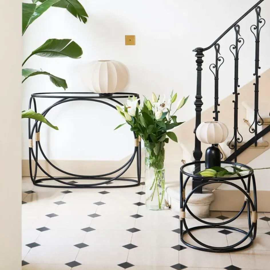 Fabrique de Styles Lampes À Poser*Lampe en coton h28.5cm - Klosen