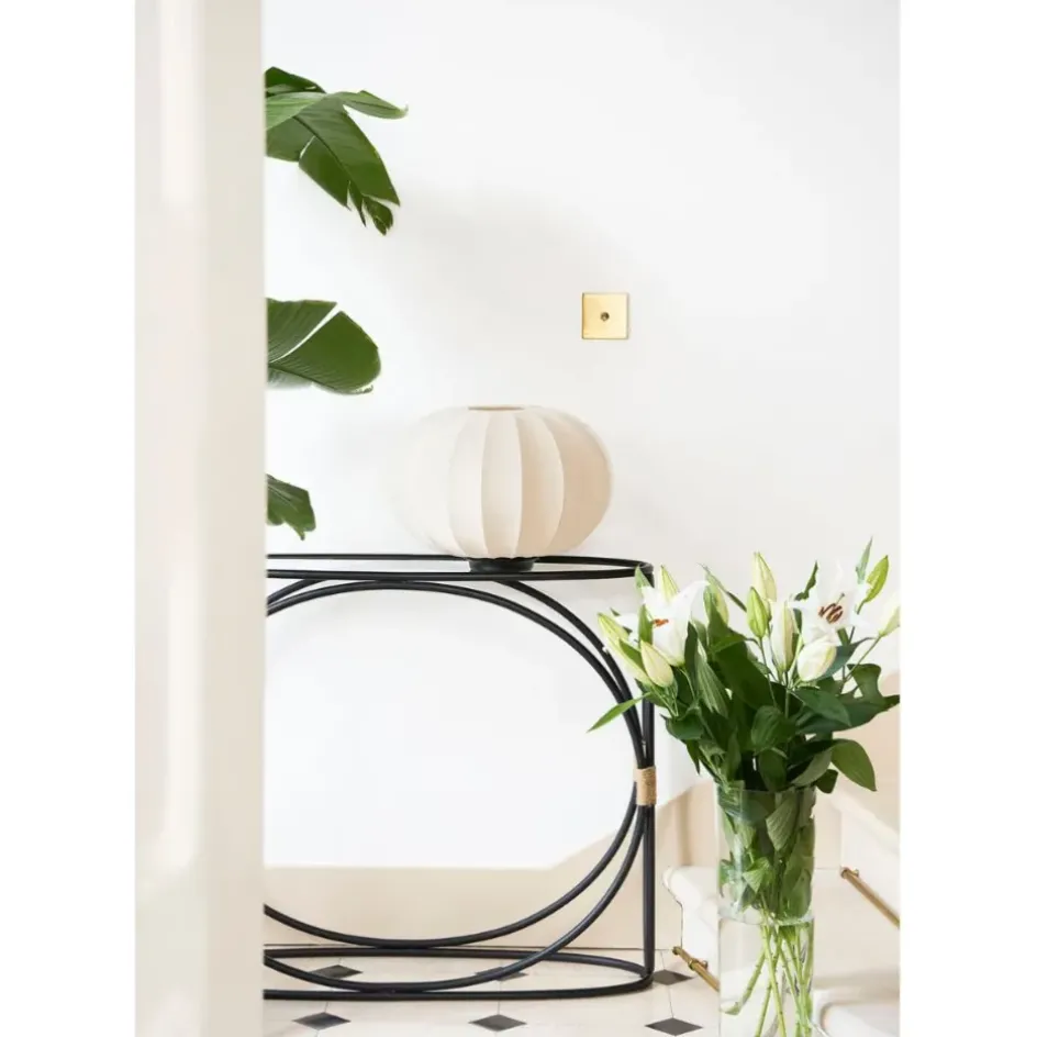 Fabrique de Styles Lampes À Poser*Lampe en coton h28.5cm - Klosen