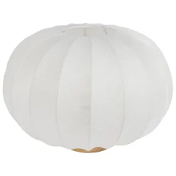 Fabrique de Styles Lampes À Poser*Lampe en coton écru d40xh28.5cm - Aurore