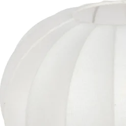 Fabrique de Styles Lampes À Poser*Lampe en coton écru d31xh24cm - Aurore