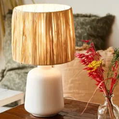 Fabrique de Styles Lampes À Poser*Lampe en céramique he h34cm - Paros