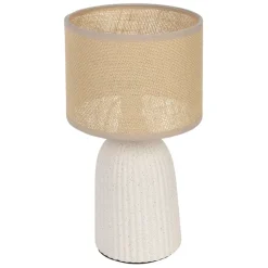 Fabrique de Styles Lampes À Poser*Lampe en céramique écru h28cm - Essencia