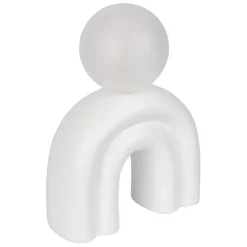 Fabrique de Styles Lampes À Poser*Lampe en céramique et coton h32cm - Organic