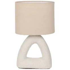 Fabrique de Styles Lampes À Poser*Lampe en céramique et coton h38cm - Organic