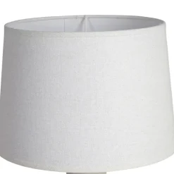 Fabrique de Styles Lampes À Poser*Lampe en céramique et lin écru h52cm - Klosen