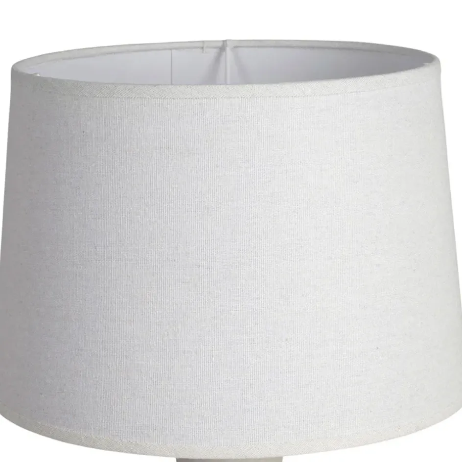 Fabrique de Styles Lampes À Poser*Lampe en céramique et lin écru h52cm - Klosen