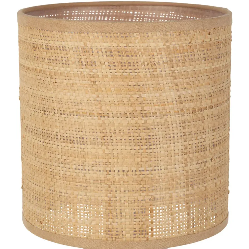 Fabrique de Styles Lampes À Poser*Lampe en céramique et papier naturel et h44cm - Opale