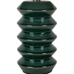 Fabrique de Styles Lampes À Poser*Lampe en céramique émeraude et lin h40cm - Verda