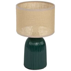 Fabrique de Styles Lampes À Poser*Lampe en céramique émeraude h28cm - Essencia