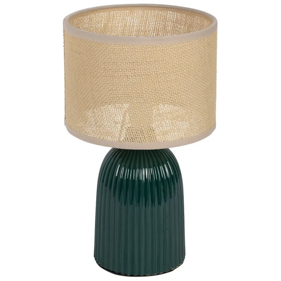 Fabrique de Styles Lampes À Poser*Lampe en céramique émeraude h28cm - Essencia