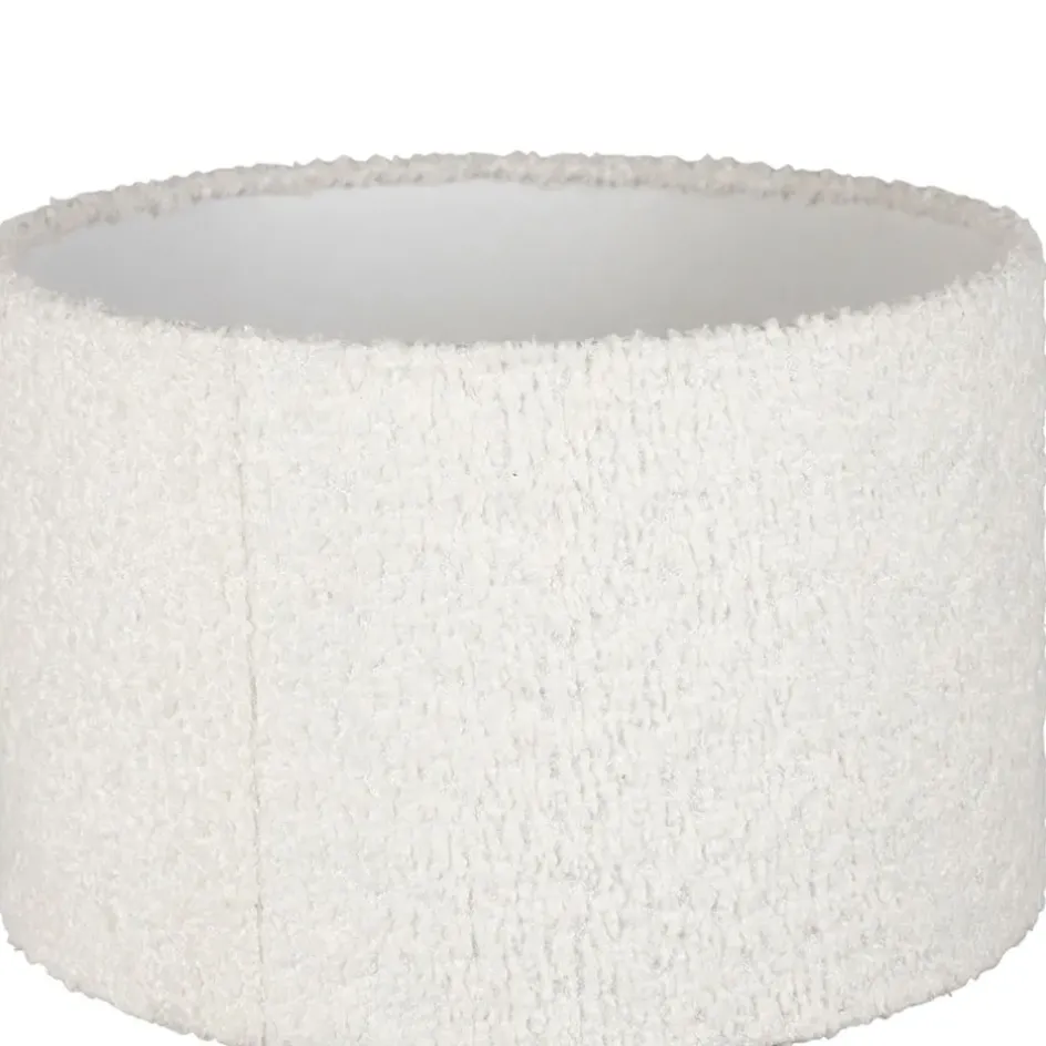 Fabrique de Styles Lampes À Poser*Lampe en céramique noir et coton ecru h41cm - Organic