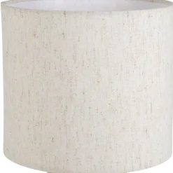 Fabrique de Styles Lampes À Poser*Lampe en céramique rayée et écru h40cm - Paese