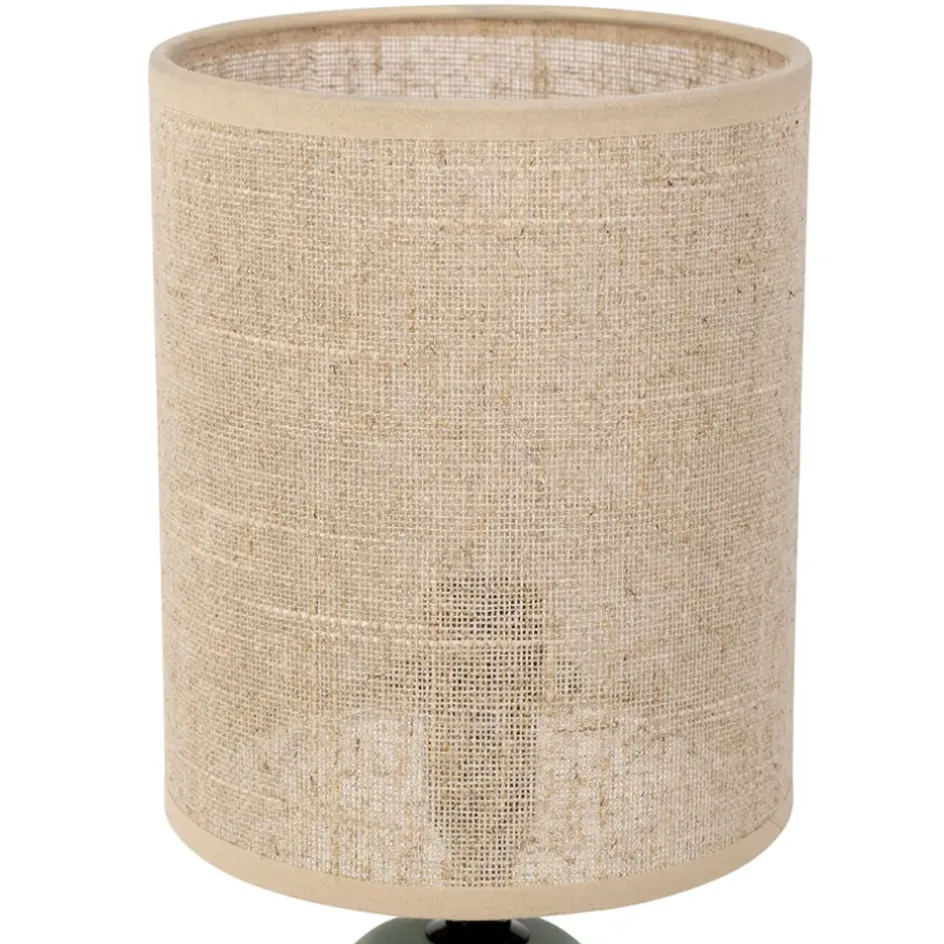 Fabrique de Styles Lampes À Poser*Lampe en céramique et lin naturel - Jadea