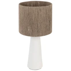 Fabrique de Styles Lampes À Poser*Lampe en fer et jute h57cm - Quintao