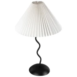 Fabrique de Styles Lampes À Poser*Lampe en fer noir et blanc h50cm - Funky