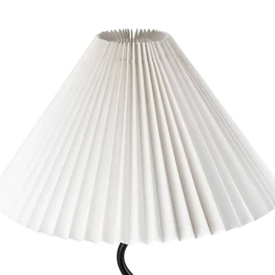 Fabrique de Styles Lampes À Poser*Lampe en fer noir et blanc h50cm - Funky