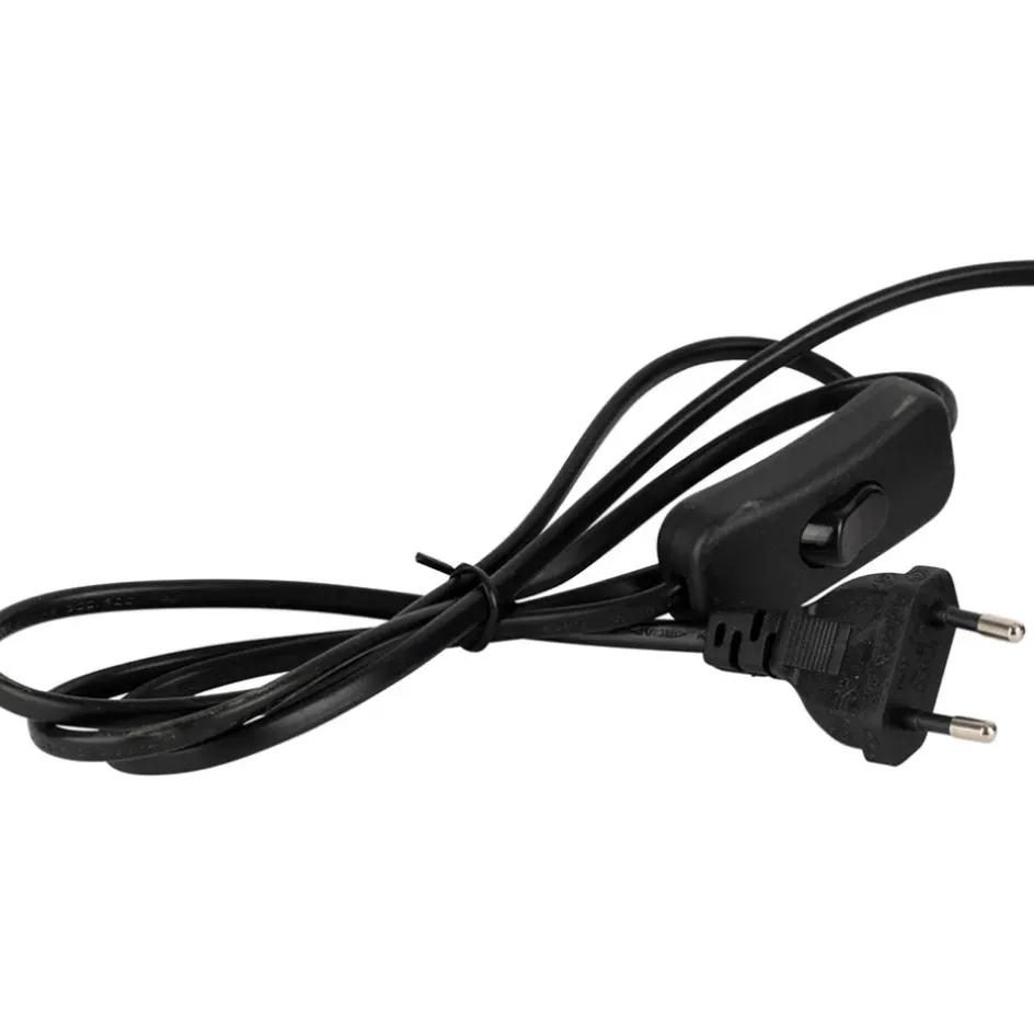 Fabrique de Styles Lampes À Poser*Lampe en fer noir et blanc h50cm - Funky